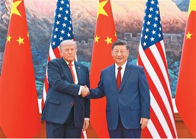 习近平同美国总统特朗普会谈